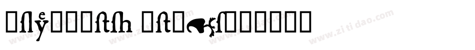 Plymouth Xtras字体转换